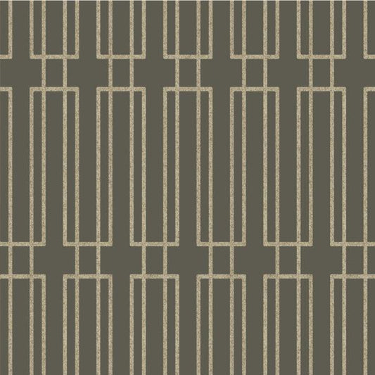 W3384.11.0 geometric grey wallpaper Kravet Design