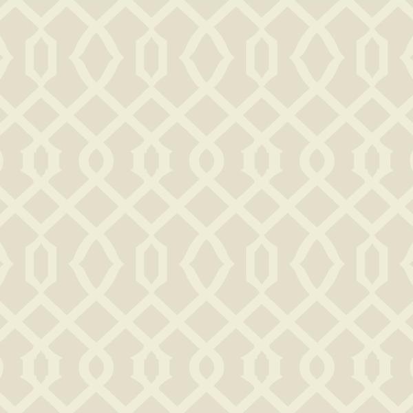 W3472.1.0 lattice scrollwork ivory wallpaper Kravet Design
