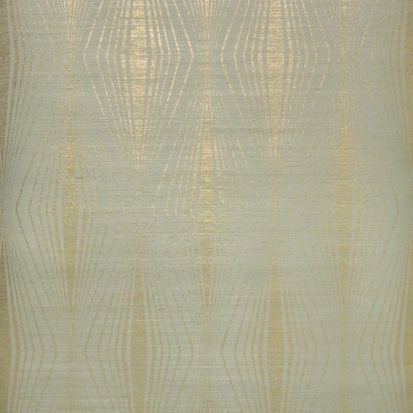 Sample W3496.430.0 Yellow Grasscloth Kravet Design Wallpaper
