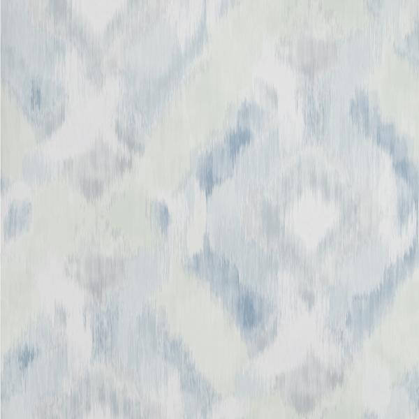 W3509-513 | Mirage Denim Grasscloth - Kravet Design Wallpaper - W3509.513.0