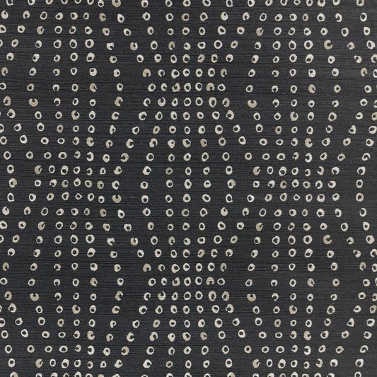 Purchase W3572-21 Puka, Black Geometric - Kravet Couture Wallpaper - W3572.21.0