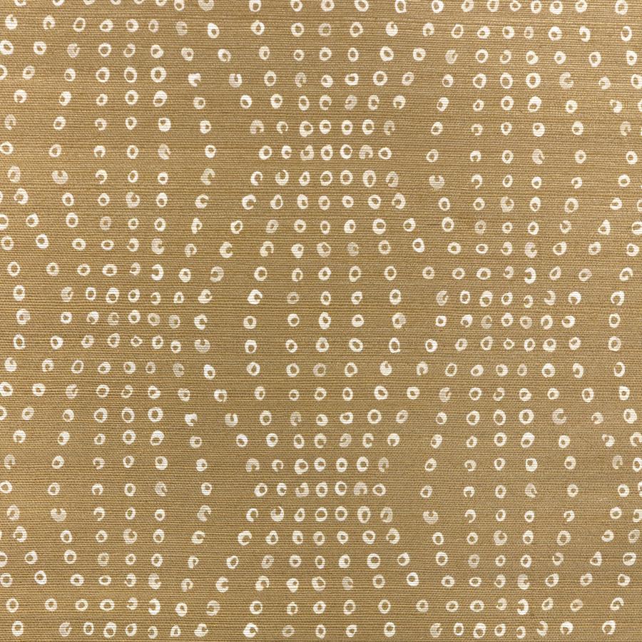 Purchase W3572-416 Puka, Gold Geometric - Kravet Couture Wallpaper - W3572.416.0