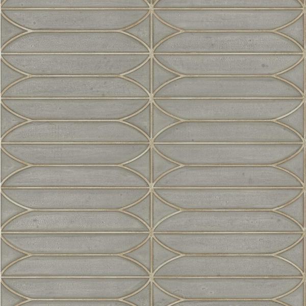 Sample W3594.416.0 Neutral Geometric Kravet Design Wallpaper