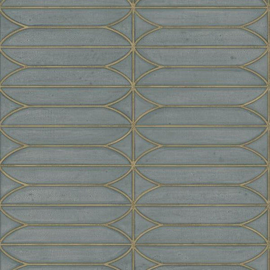 W3594-421 | Grey Geometric - Kravet Design Wallpaper - W3594.421.0