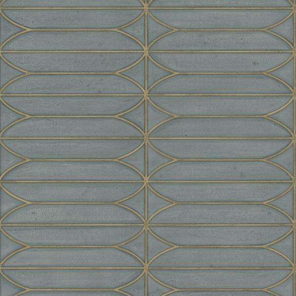 Sample W3594.421.0 Grey Geometric Kravet Design Wallpaper