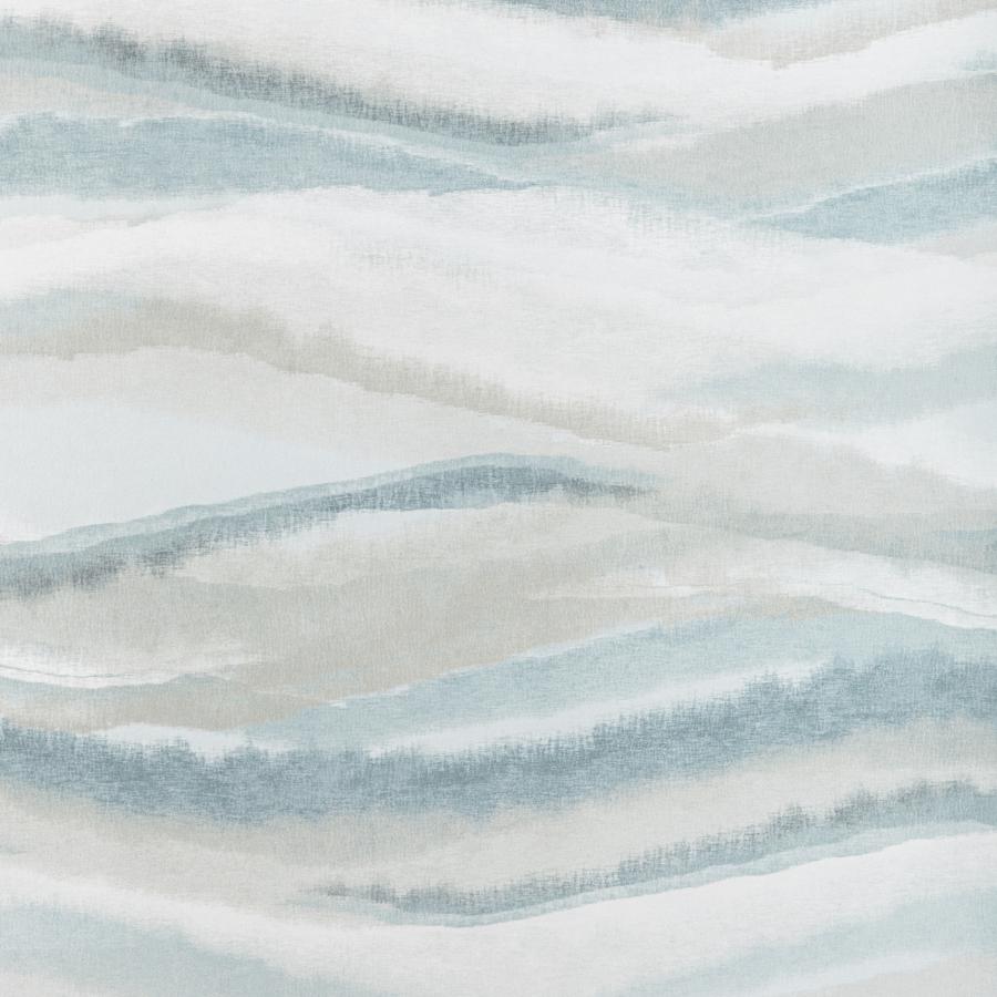 Sample - W3827.511.0 Striate Wp, Chambray by Kravet Couture Wallpaper