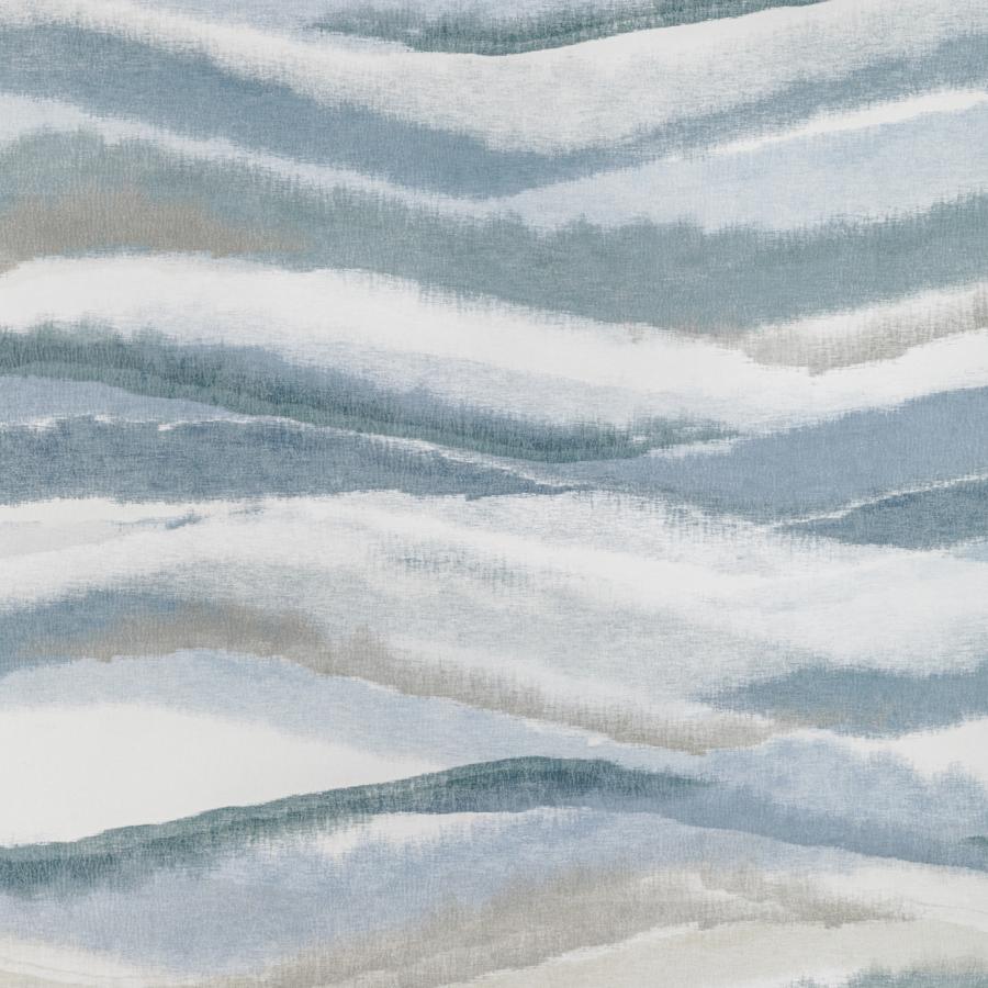 Sample - W3827.516.0 Striate Wp, Indigo by Kravet Couture Wallpaper