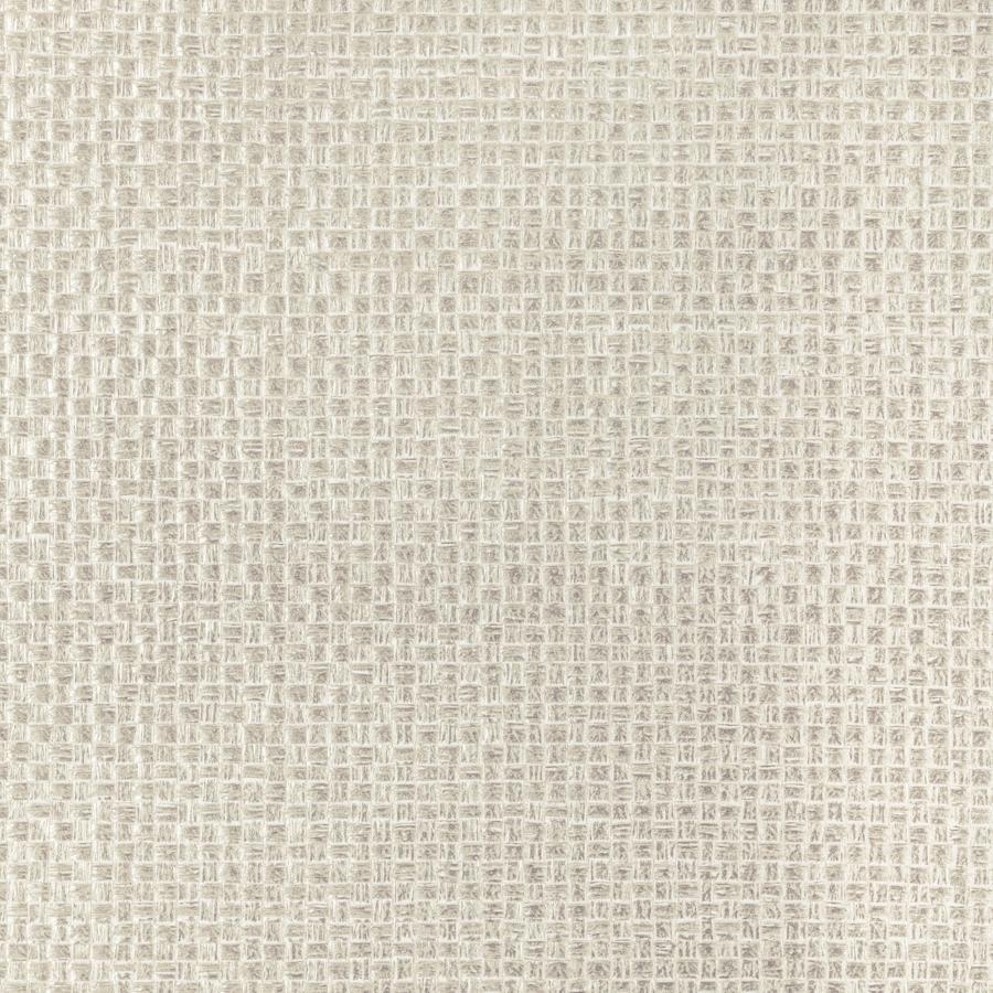 Sample - W3832.1.0 Metallic Weave, Pearl by Kravet Couture Wallpaper