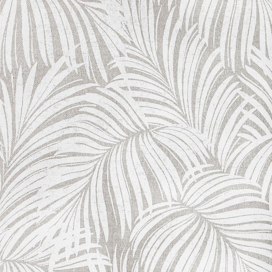 Sample - W3833.11.0 Leaf Paperweave, Silver by Kravet Couture Wallpaper