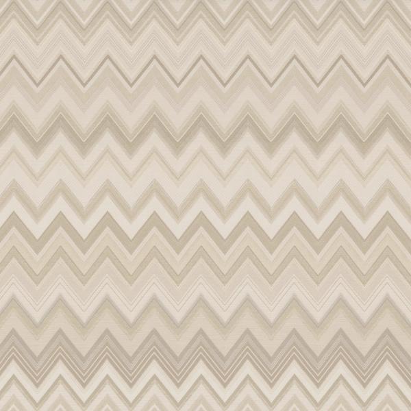 Sample - W3848.106.0 | Happy Zig Zag Wp, Beige Chevron - Kravet Couture Wallpaper