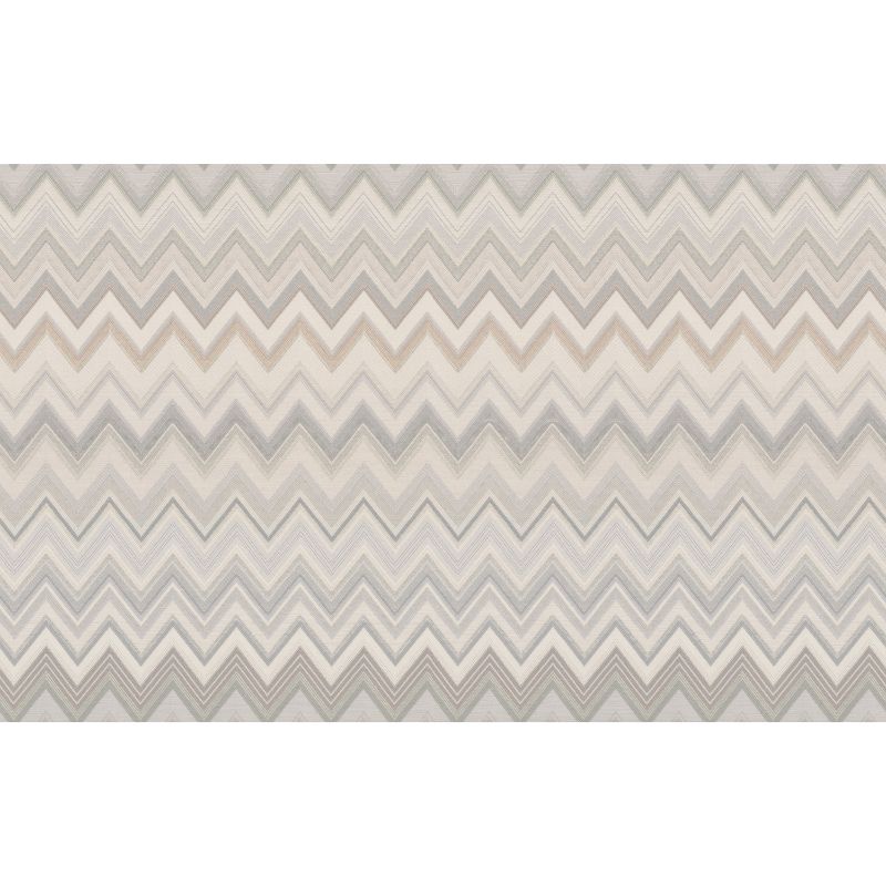 Purchase W3848.11.0 Happy Zig Zag Wp, Grey Chevron - Kravet Couture Wallpaper