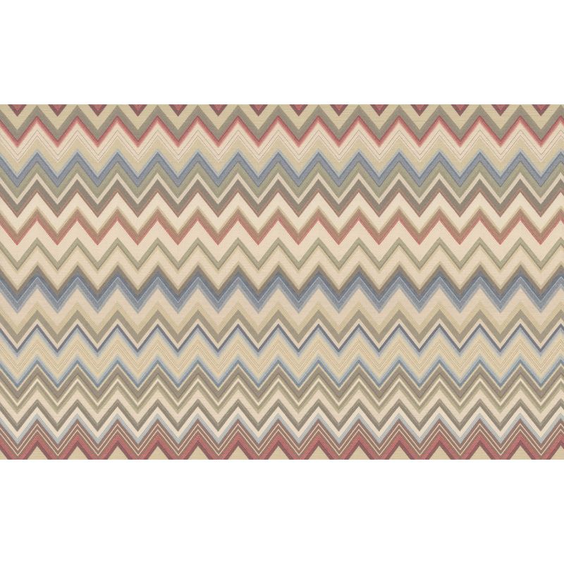 Purchase W3848.195.0 Happy Zig Zag Wp, Multi Color Chevron - Kravet Couture Wallpaper