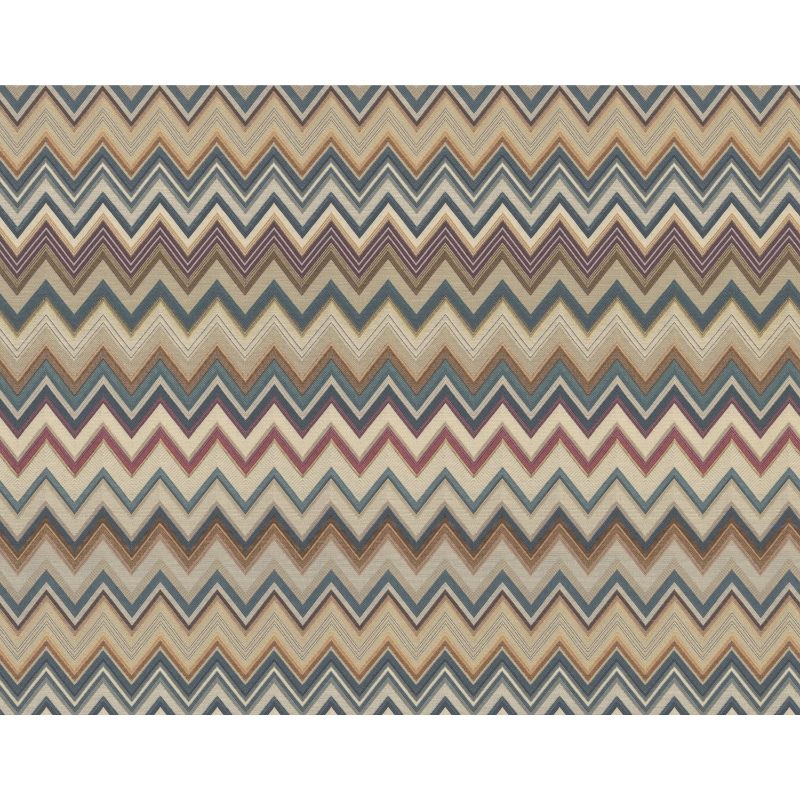 Purchase W3848.510.0 Happy Zig Zag Wp, Brown Chevron - Kravet Couture Wallpaper