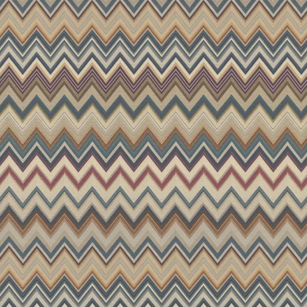 Sample - W3848.510.0 | Happy Zig Zag Wp, Brown Chevron - Kravet Couture Wallpaper