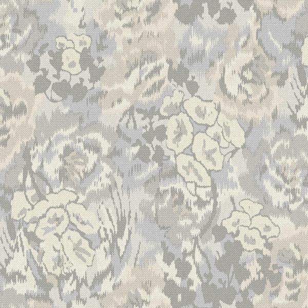 Sample - W3849.11.0 | Flower Pot Wp, Neutral Floral - Kravet Couture Wallpaper