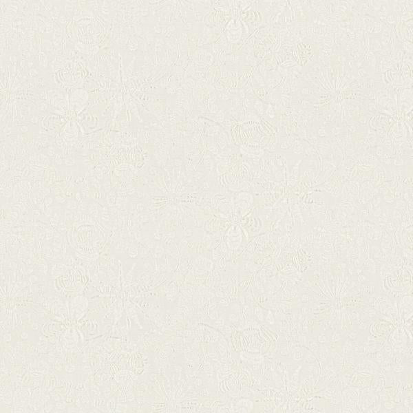 Sample - W3850.1.0 | Magic Garden Wp, Neutral Floral - Kravet Couture Wallpaper