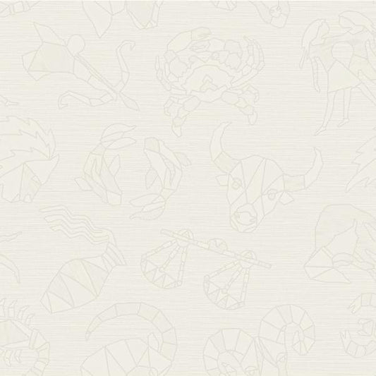 Purchase W3853.1.0 Constellations Wp, Neutral Novelty - Kravet Couture Wallpaper