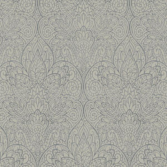 Purchase W3859.11.0 Kravet Design, Grey Damask - Kravet Design Wallpaper
