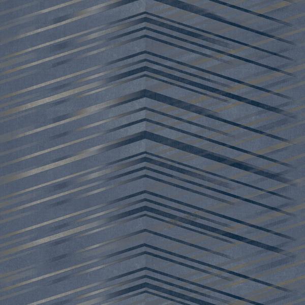 Sample - W3860.5.0 | Kravet Design, Blue Modern - Kravet Design Wallpaper