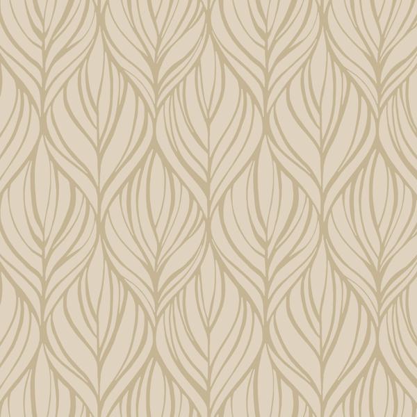 Sample - W3869.106.0 | Kravet Design, Beige Abstract - Kravet Design Wallpaper