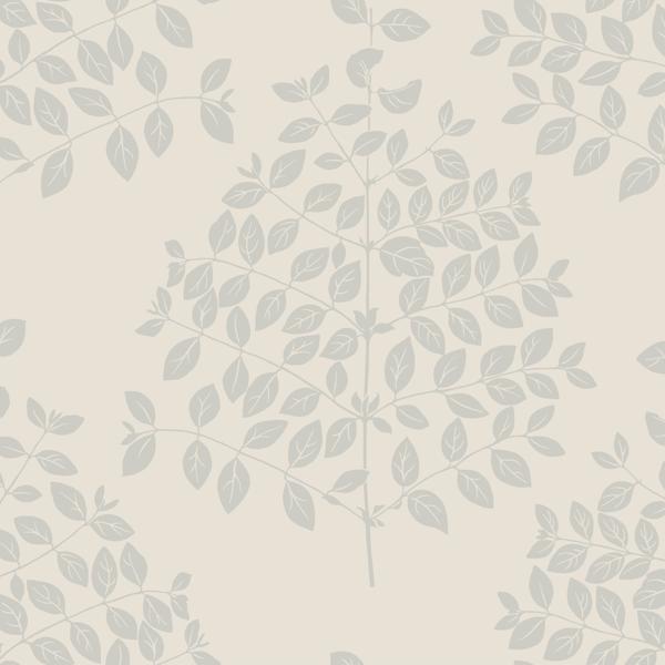 Sample - W3875.1.0 | Kravet Design, Beige Botanical - Kravet Design Wallpaper