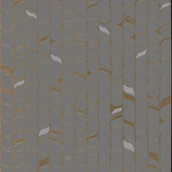 Sample - W3877.52.0 | Kravet Design, Grey Modern - Kravet Design Wallpaper