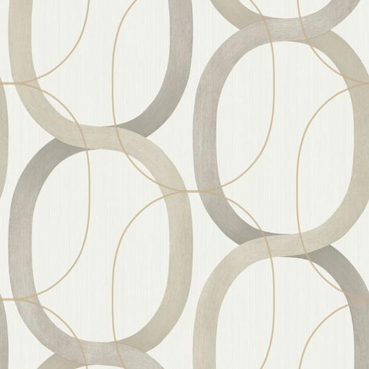 Purchase W3878.106.0 Kravet Design, Beige Modern - Kravet Design Wallpaper