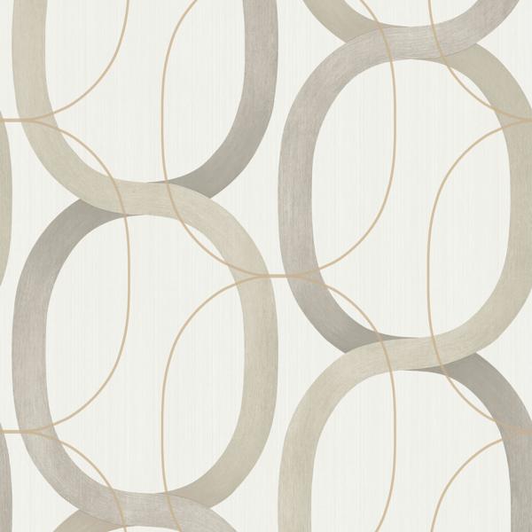 Sample - W3878.106.0 | Kravet Design, Beige Modern - Kravet Design Wallpaper