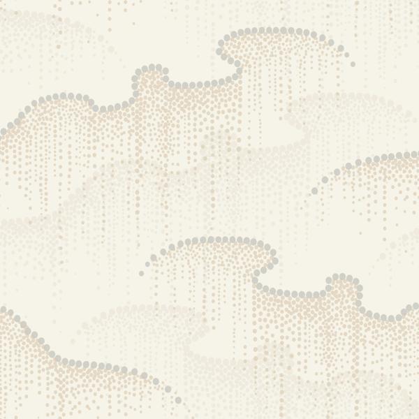Sample - W3881.1.0 | Kravet Design, Beige Abstract - Kravet Design Wallpaper