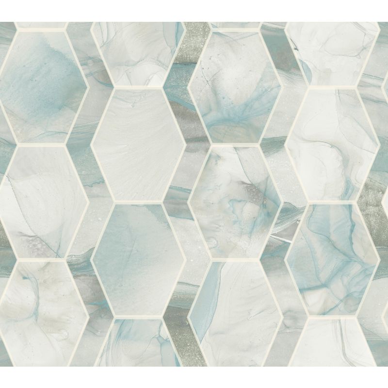 Purchase W3882.1311.0 Kravet Design, Blue Abstract - Kravet Design Wallpaper