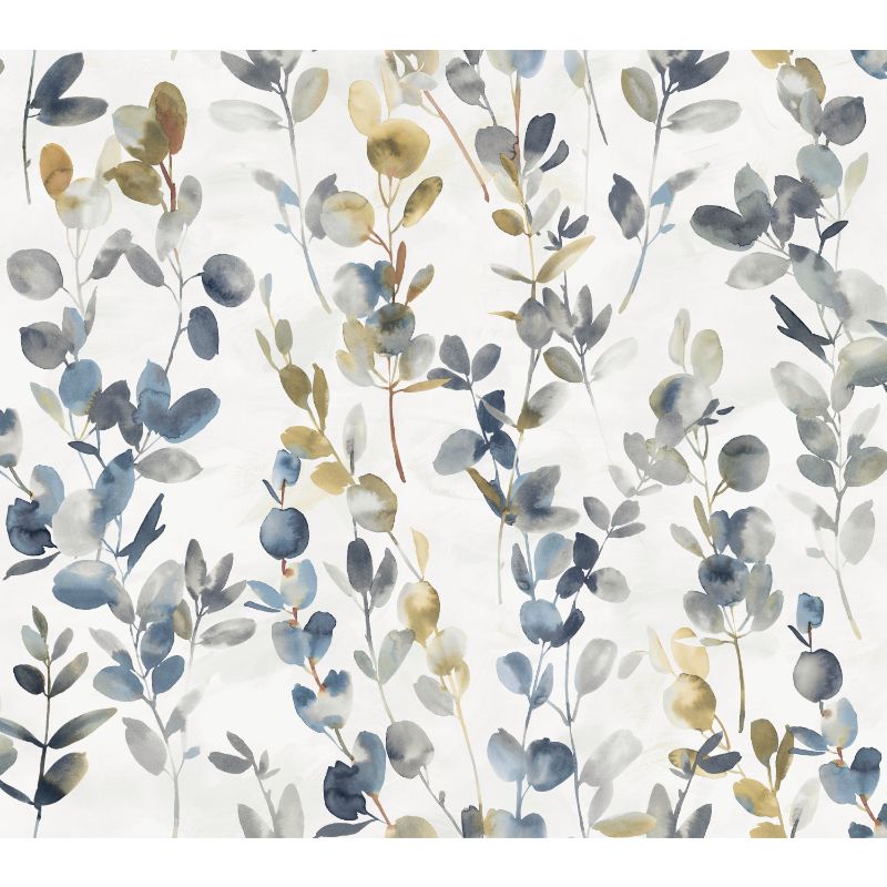 Purchase W3883.511.0 Kravet Design, Blue Botanical - Kravet Design Wallpaper