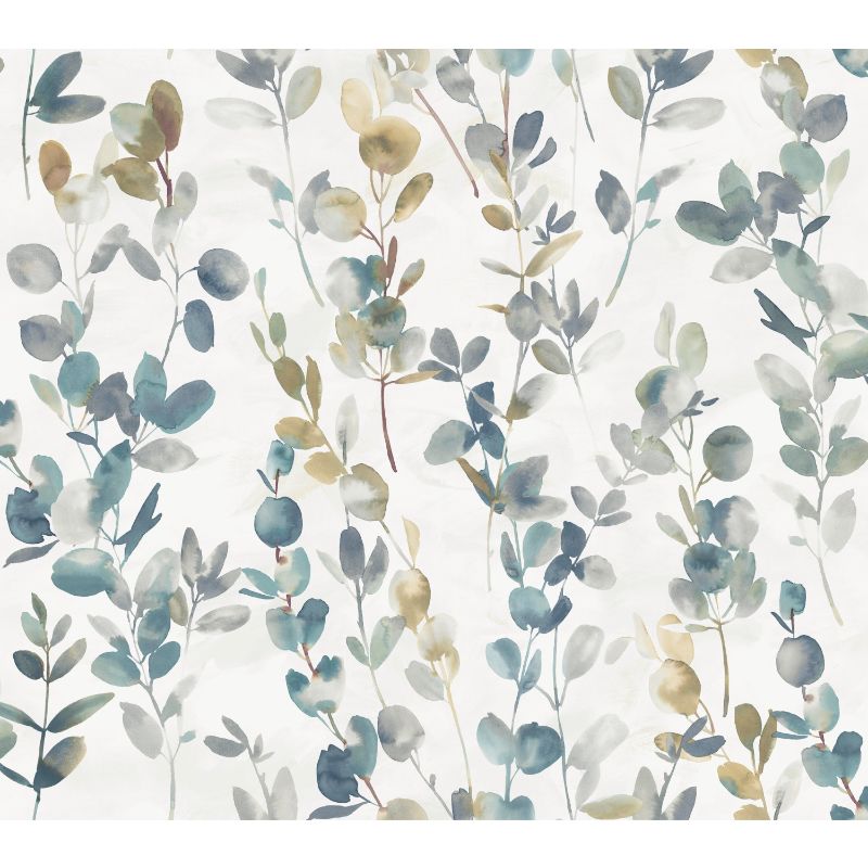 Purchase W3883.513.0 Kravet Design, Blue Botanical - Kravet Design Wallpaper