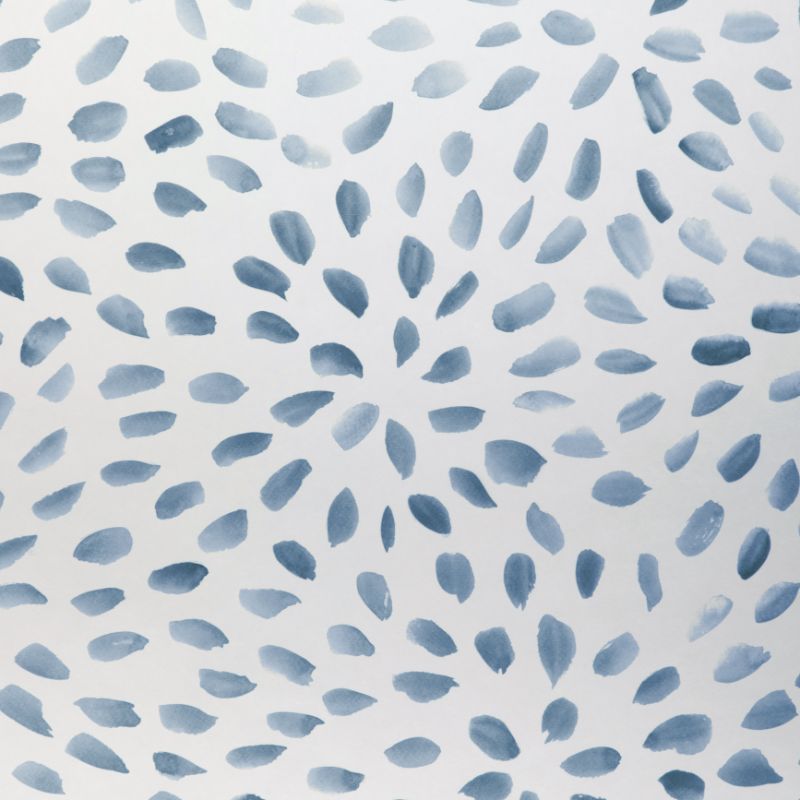 Purchase W3885.50.0 Petal Blossom Wp, Blue Abstract - Kravet Couture Wallpaper