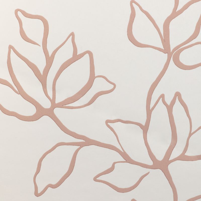 Sample - W3886.7.0 | Floral Sketch Wp, Pink Floral - Kravet Couture Wallpaper