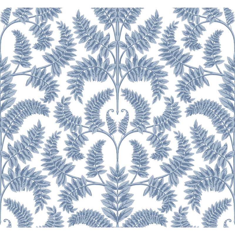 Purchase W3891.155.0 Kravet Design, Blue Botanical - Kravet Design Wallpaper