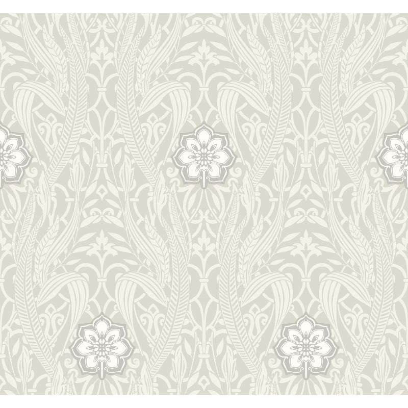 Purchase W3894.11.0 Kravet Design, Neutral Damask - Kravet Design Wallpaper