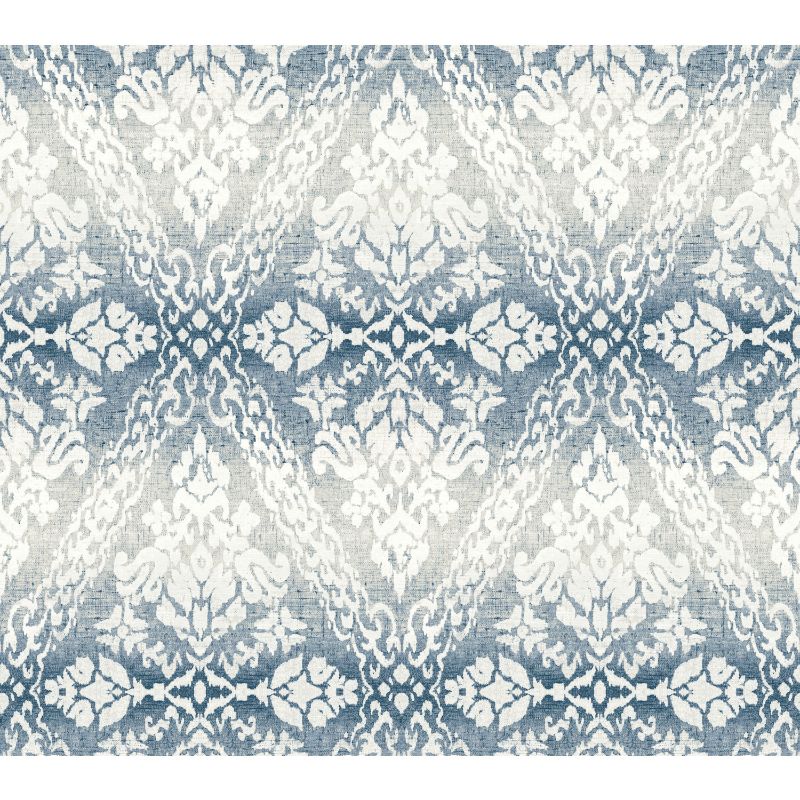 Purchase W3897.155.0 Kravet Design, Blue Trellis - Kravet Design Wallpaper