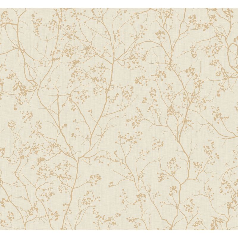 Purchase W3905.1.0 Kravet Design, Yellow Botanical - Kravet Design Wallpaper