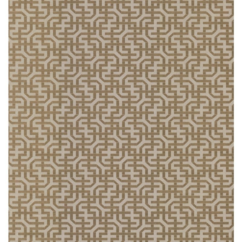 Purchase W3907.4.0 Kravet Design, Brown Geometric - Kravet Design Wallpaper