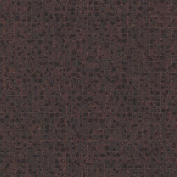 Sample - W3910.6.0 | Kravet Design, Brown Tile - Kravet Design Wallpaper