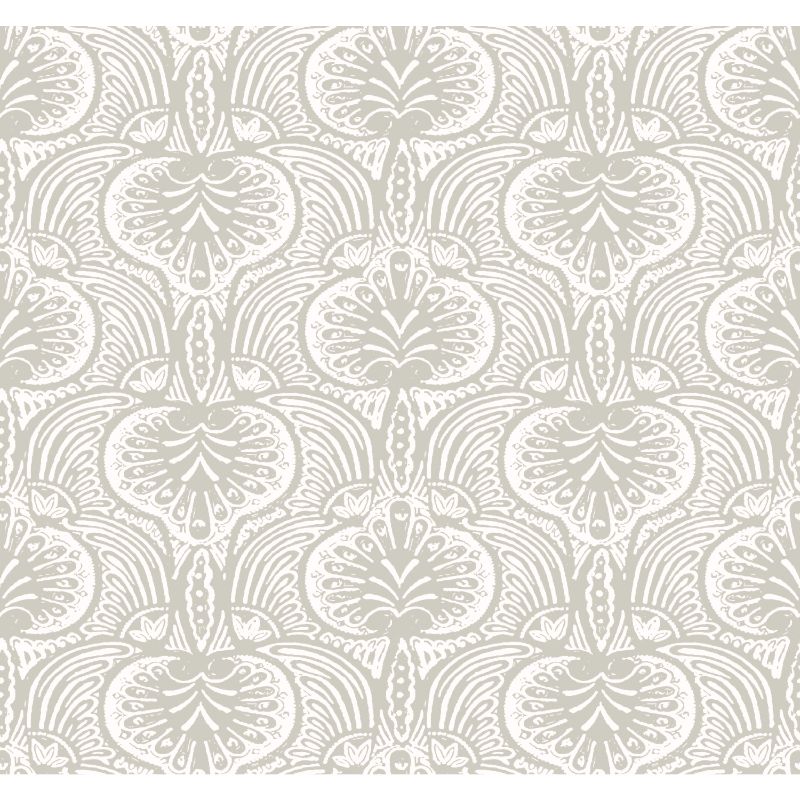 Purchase W3911.11.0 Kravet Design, Grey Global - Kravet Design Wallpaper
