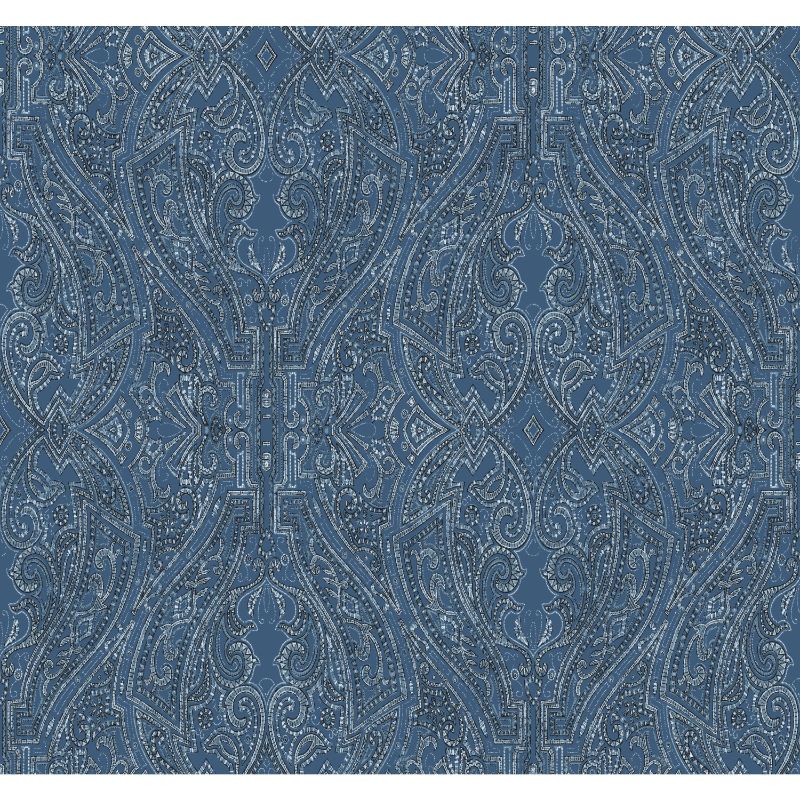 Purchase W3913.5.0 Kravet Design, Blue Animals - Kravet Design Wallpaper