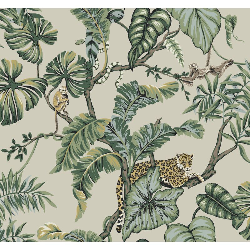 Purchase W3915.315.0 Kravet Design, Beige Animals - Kravet Design Wallpaper