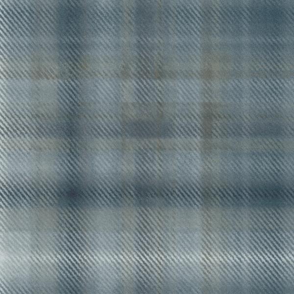 Sample - W3916.5.0 | Kravet Design, Blue Plaid - Kravet Design Wallpaper