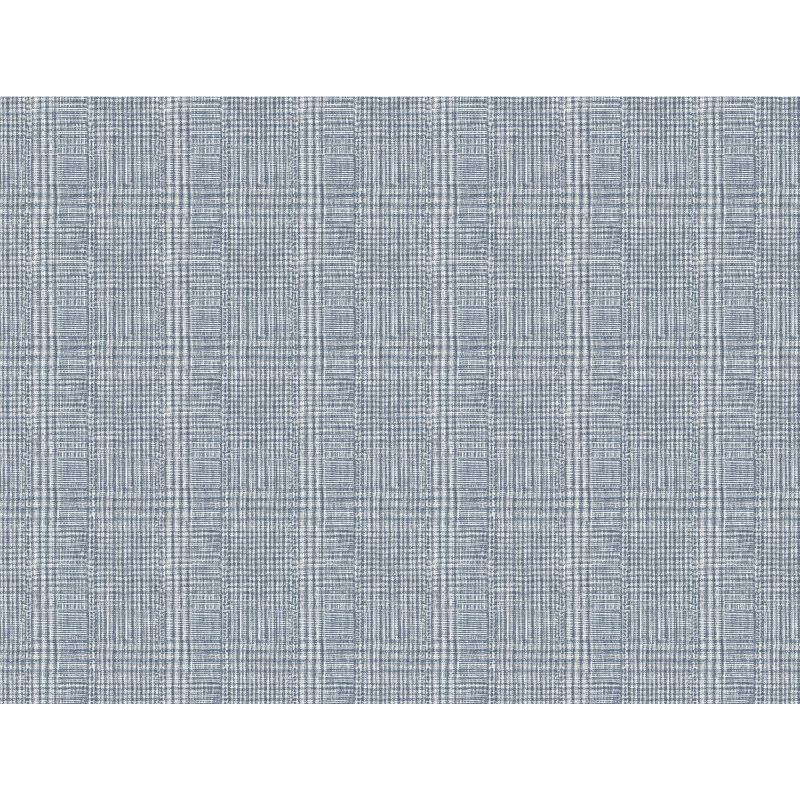 Purchase W3918.5.0 Kravet Design, Blue Plaid - Kravet Design Wallpaper