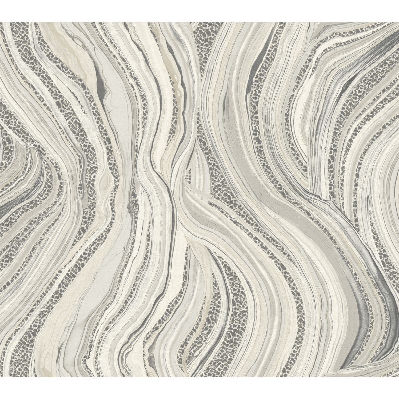 Purchase W3919.11.0 Kravet Design, Grey Abstract - Kravet Design Wallpaper