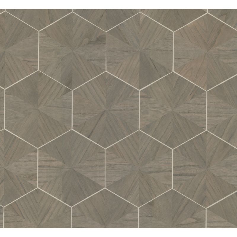 Purchase W3920.616.0 Kravet Design, Brown Geometric - Kravet Design Wallpaper