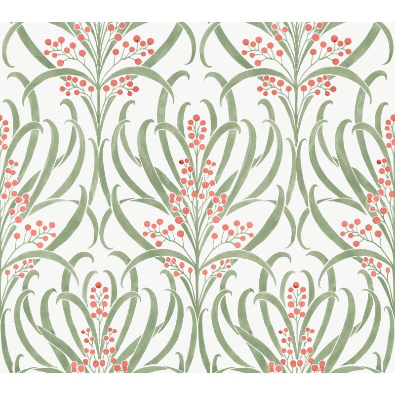 Purchase W3927.312.0 W3927, Green Botanical - Kravet Design Wallpaper