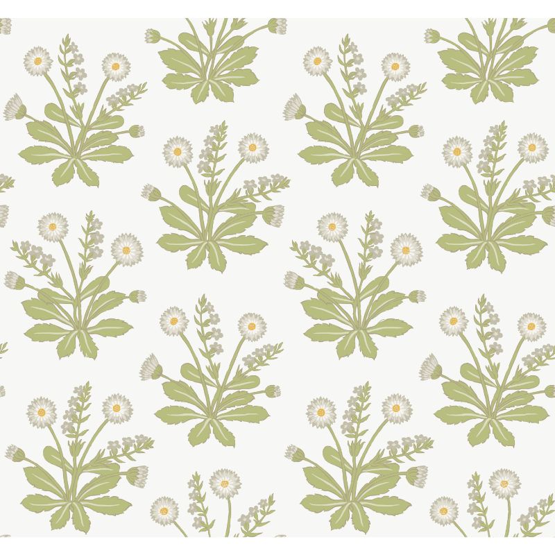 Purchase W3928.303.0 W3928, Green Botanical - Kravet Design Wallpaper