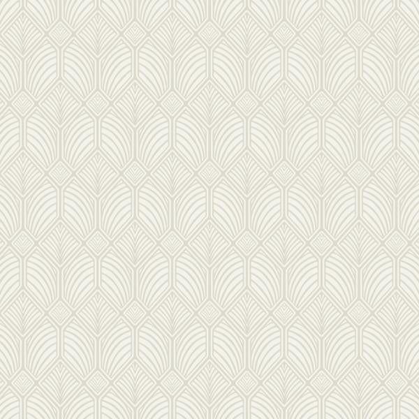 Sample - W3931.1116.0 | W3931, Neutral Geometric - Kravet Design Wallpaper